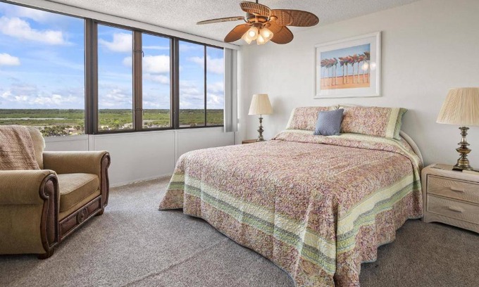 Flagler Beach House | New - Nautilus Sunset Escape - Flagler Beach - Intracoastal Water Views - Pool - Tennis