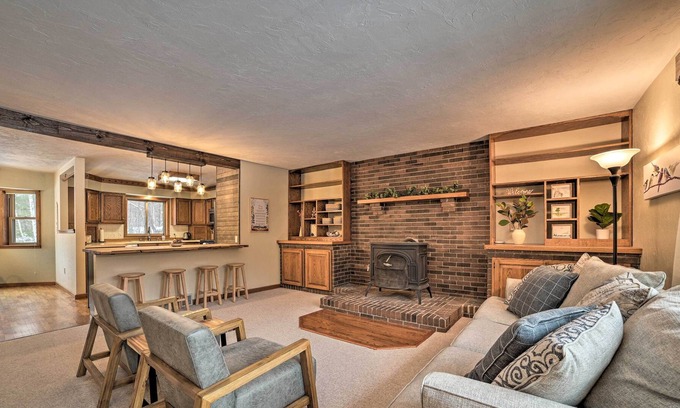 Gaylord House | NEW! Secluded 10-Acre Retreat, 2 Mi to Ski Resort!