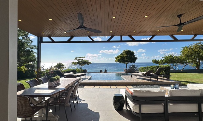 Aguadilla House | Newly Remodeled Oceanfront Villa - 6BR, Infinity Pool & Spectacular Views