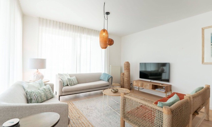 Duinbergen Apartment | Nice apartment for 6 people with WIFI, TV and balcony