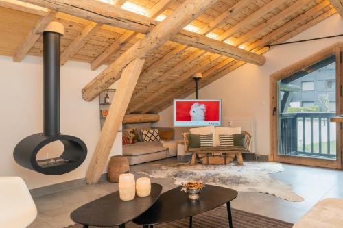 Megeve Apartment | Nid douillet rénové sur les pistes ski in out