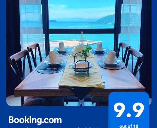 Downtown Kota Kinabalu Apartment | No1 Revisited Stay-Luxury Corner Seaview, 2bath room-Mango House3