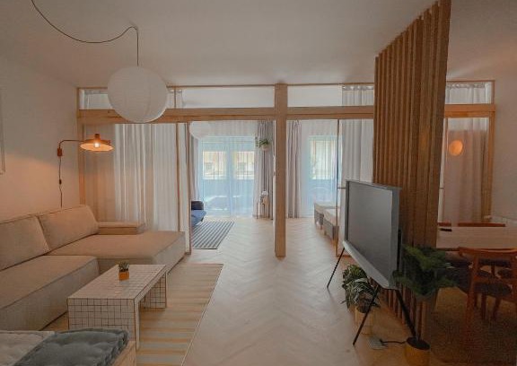 Liptovsky Mikulas Apartment | NØDA - Nørdic Design Apartment with Terrace