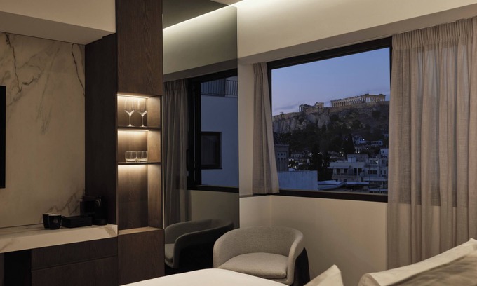 Athens City Centre House | Nur Edge Aparthotel - Acropolis Skyline