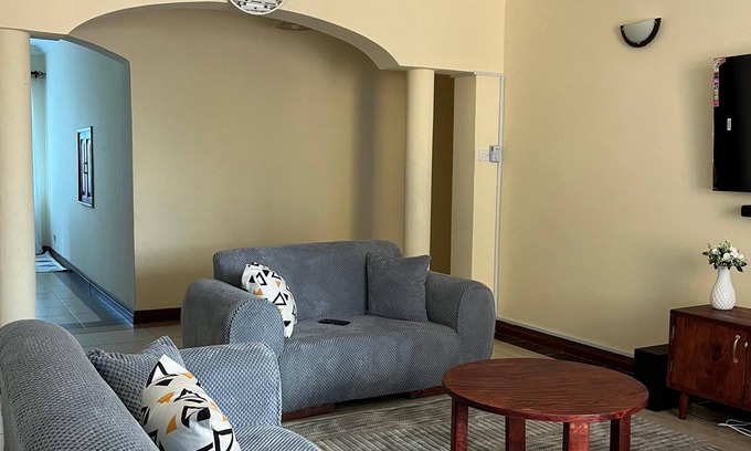 Mombasa Apartment | Nyali Tropical Retreat: 3-min walk to beach, near malls & major hotels.