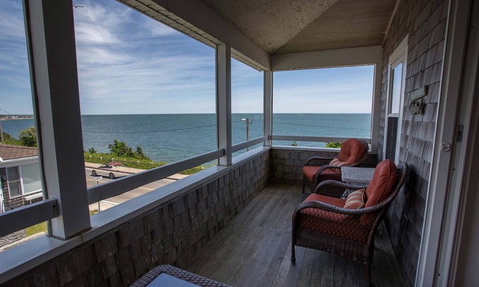 Falmouth Heights House | Oceanfront CENTRAL AIR Family-Friendly Home at Falmouth Heights Beach 2 KITCHENS