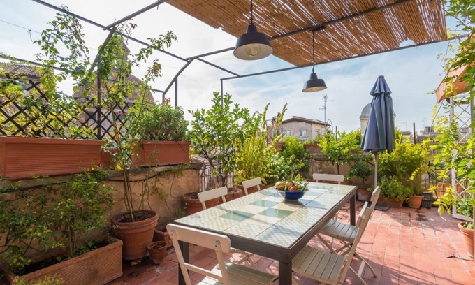 Rione XI Sant'Angelo Apartment | Palazzo Lovatelli Luxury Penthouse