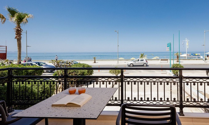 Atsipópoulon House | Panorama Home|Family Seaview Apartment in Rethymno