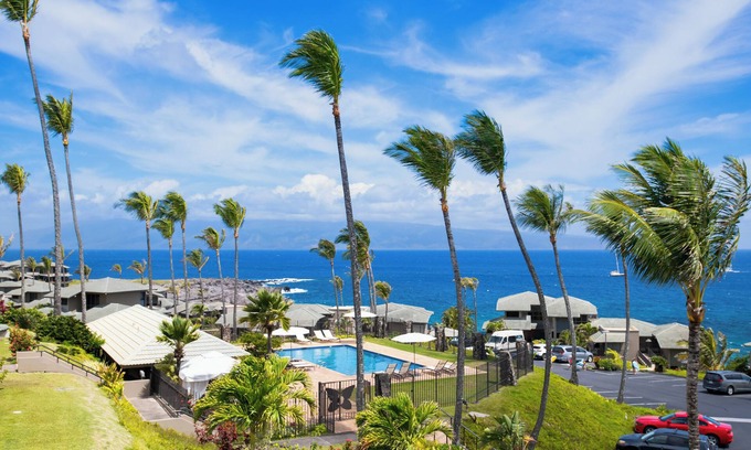 Montage Kapalua Bay Condo | Panoramic Views from Molokai to Honolua Bay—Kapalua 16B3 Villa