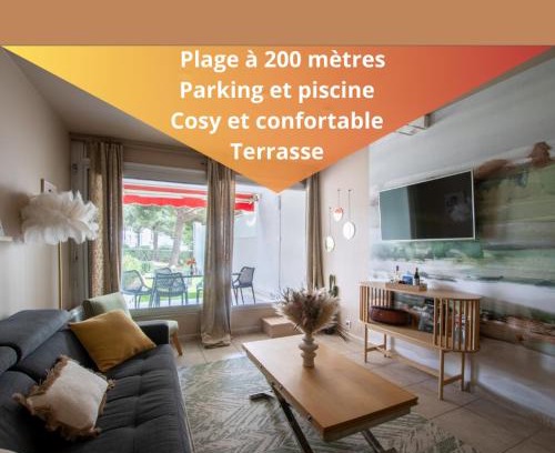 Le Couchant Apartment | Paradis du soleil * Terrasse * Plage à 5 min *