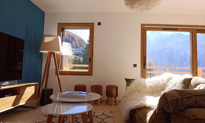 Plan Peisey Apartment | Paradiski new, quiet and sunny Plan peisey