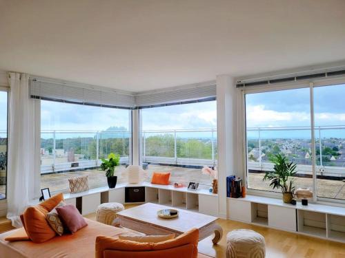 Saint-Etienne-des-Hautes-Terres Apartment | Penthouse/Rooftop Ocean view