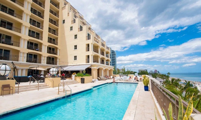 Central Beach Hotel | Perfect Getaway! 4 Partial Ocean View Units, Outdoor Pool, Pets Allowed!
