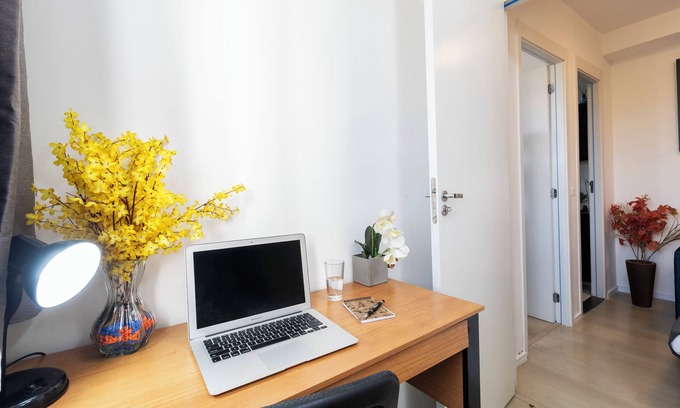 Jardim Aeroporto Apartment | Perto do Aeroporto com AC e Academia