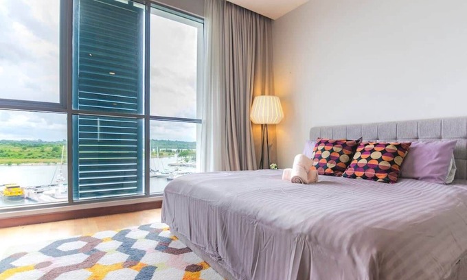 Nusajaya Apartment | [Pet-friendly] A Cozy 3BR Somerset Suite, Legoland, Harbour View