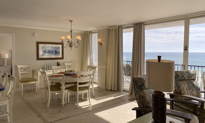 West Panama City Beach Condo | Pet Friendly ~ Amazing Gulf Views from Every Room ~ Both Bedrooms Gulf Front ~ Summer & Fall Specials!