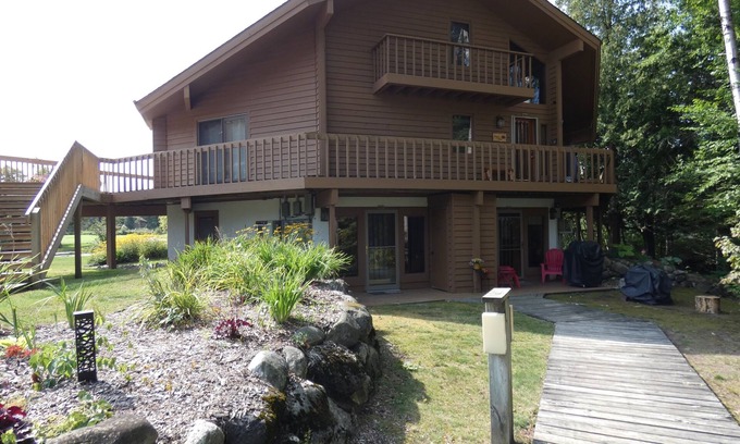 Mancelona Condo | Playing Hookie at Schuss