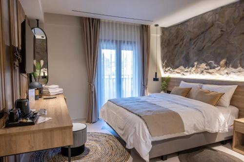Kalambaka Apartment | Polyzos Luxury Suites Meteora #2 - Adults Friendly