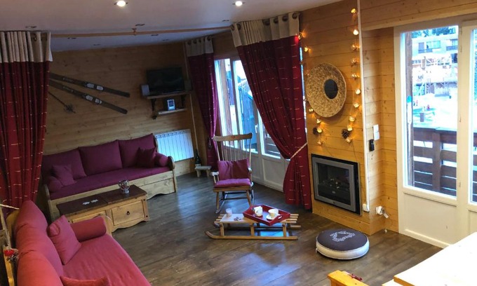 Pra Loup Apartment | PRALOUP BEL APPARTEMENT STYLE CHALET