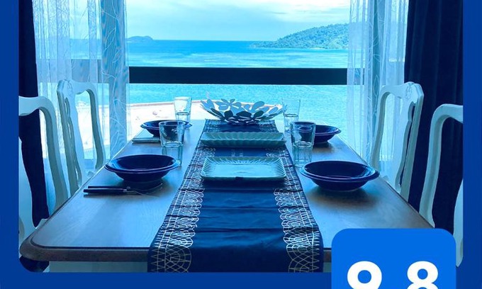 Downtown Kota Kinabalu Apartment | Private Corner Stay! Ocean-View, Walk to Jetty & Food Spots-Mango House1