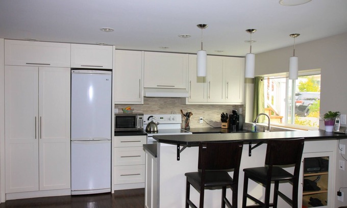 Sidney House | Private Patio, Walk to Beach, Gas F/P, Pet Friendly
