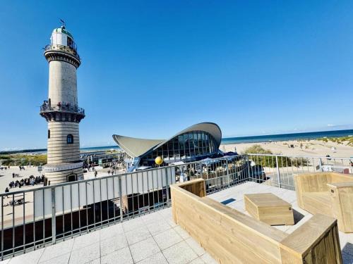 Warnemuende Apartment | Promenadenblick/Ausguck