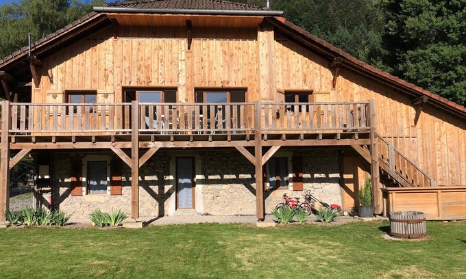 Marignier Apartment | Quiet property, close to hiking trails
