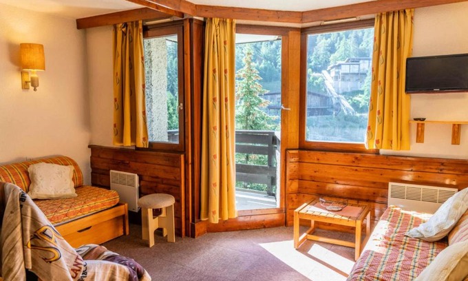 Les Orres Apartment | Résidence Le Belvedere - Studio cabine au coeur des Orres 1650 MAE-4524