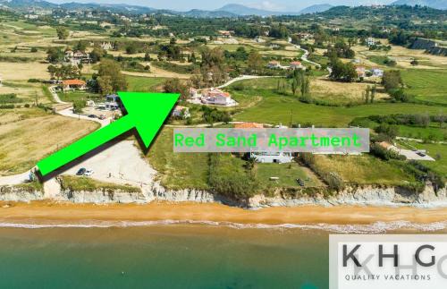Kefalonia Apartment | Red Sand Apartment #1 & #2, 1 minute from Megas Lakos beach