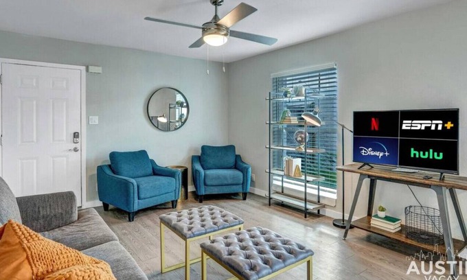 Mueller Apartment | Relaxing Space Near Mueller Area | Parking + Pool