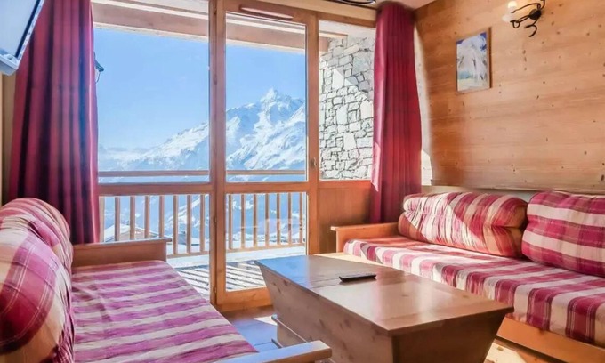 Les Eucherts Apartment | Residence Les Balcons de La Rosière * - 2 Room Apartment 2/4 People