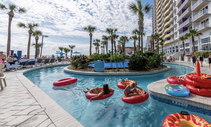 Seabreeze Historic District Resort | Resort Managed Wyndham Ocean Walk 2BR Suites -4 Pools, Lazy River & Beach!