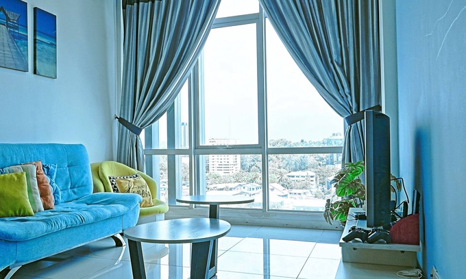 Kampung Sembulan Baru Apartment | reStary Blue Game Themed Homestay