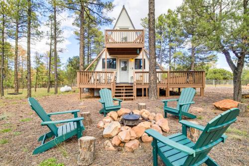 Overgaard House | Rim Country Retreat A-Frame Cabin with Large Deck