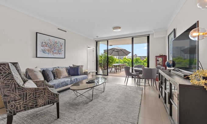 West End Apartment | Riverfront Retreat! ~2Bed/2Bath/1Car/Huge Balcony