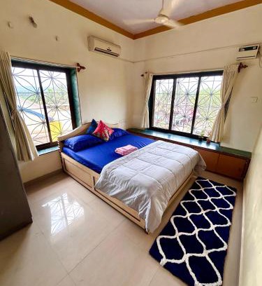 Parcem Apartment | Rivers Edge Retreat 2BHK Bliss Morjim Beach