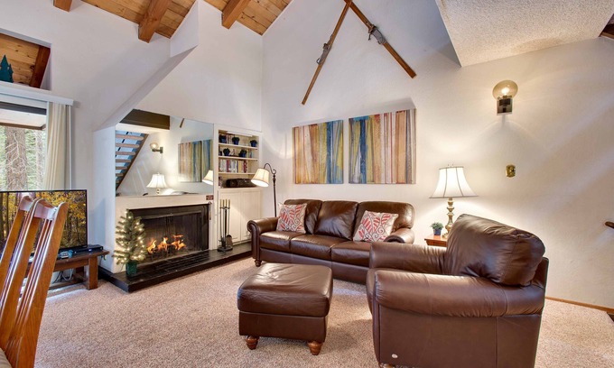 Carnelian Woods House | Rock Beach: 3 BR, 2 BA Townhouse in Carnelian Bay, Sleeps 8