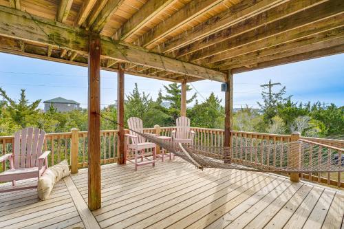 Spindrift Banks House | Rooftop Deck and Hot Tub Outer Banks Family Getaway