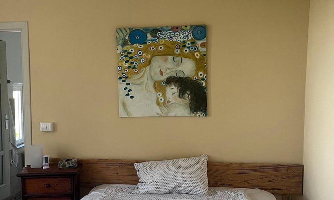 Castiglione Chiavarese Apartment | Room 'Stanza 1' with Sea View, Shared Terrace and Wi-Fi
