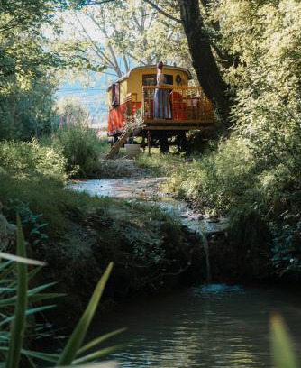 Roynac Other | Roulotte Tzigane au bord du ruisseau - Drôme Provençale (2p)