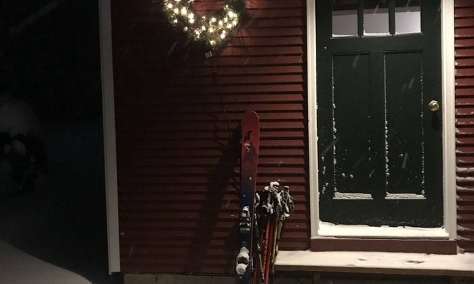 Stowe Area House | Rustic 60’s era Stowe ski camp.