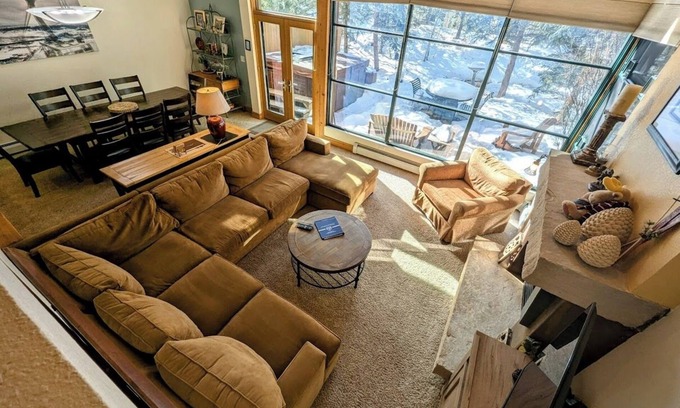 Keystone House | Rustic & Warm Townhome with a Private Hot Tub