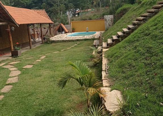Sao Thome das Letras House | Sítio Vale do Guardiao casa aconchegante com area Gourmet e piscina