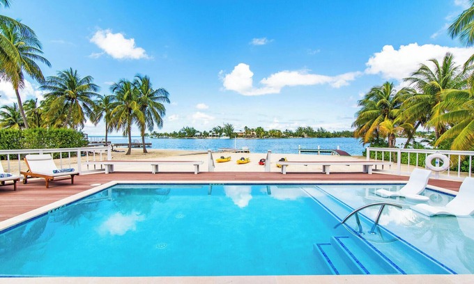Rum Point Villa | S'kai Fall: Newly Renovated Beach House w/Private Pool, Beachfront, Dock + Free
