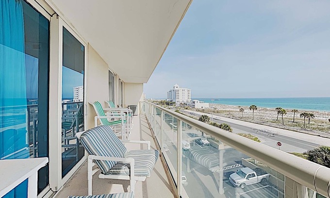 Villa Sabine Condo | Sabine Yacht & Racquet #5E | Great Water Views!