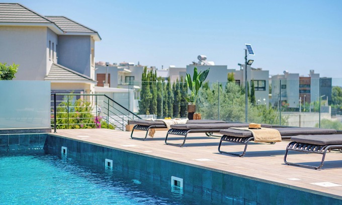 Agios Tychon Apartment | Sanders River Plaza - Jolly 2 Bedroom Apartment With Balcony