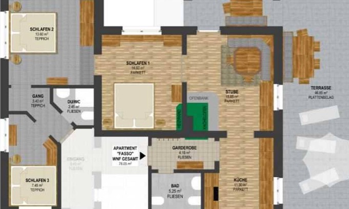 Partenen Apartment | Sasso - Ahnenhöfl apartments