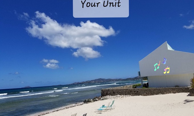 La Grande Princesse Condo | "SEA KISSED" - OCEANFRONT, TWO BEDROOM. TWO BATH CONDO RIGHT ON THE BEACH!