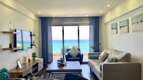 Skala Apartment | Sea View Apartment with Pool - Relax by the Coast