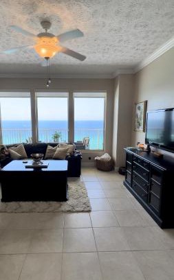 Thomas Drive Apartment | Seaside Bliss in Gated Community - 1504 condo